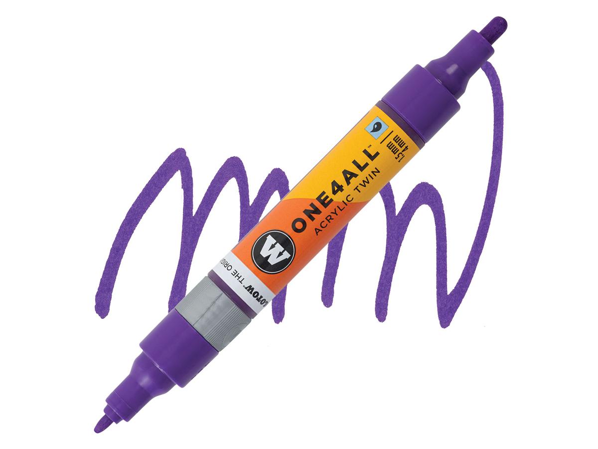 MOLOTOW ONE4ALL TWIN MARKER 042 1,5-4MM CURRANT 1