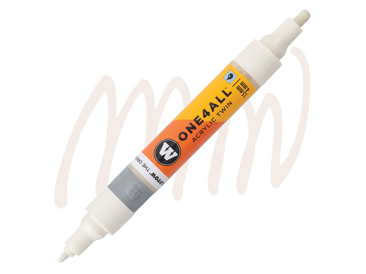 MOLOTOW ONE4ALL TWIN MARKER 229 1,5-4MM NATURE WHITE 1