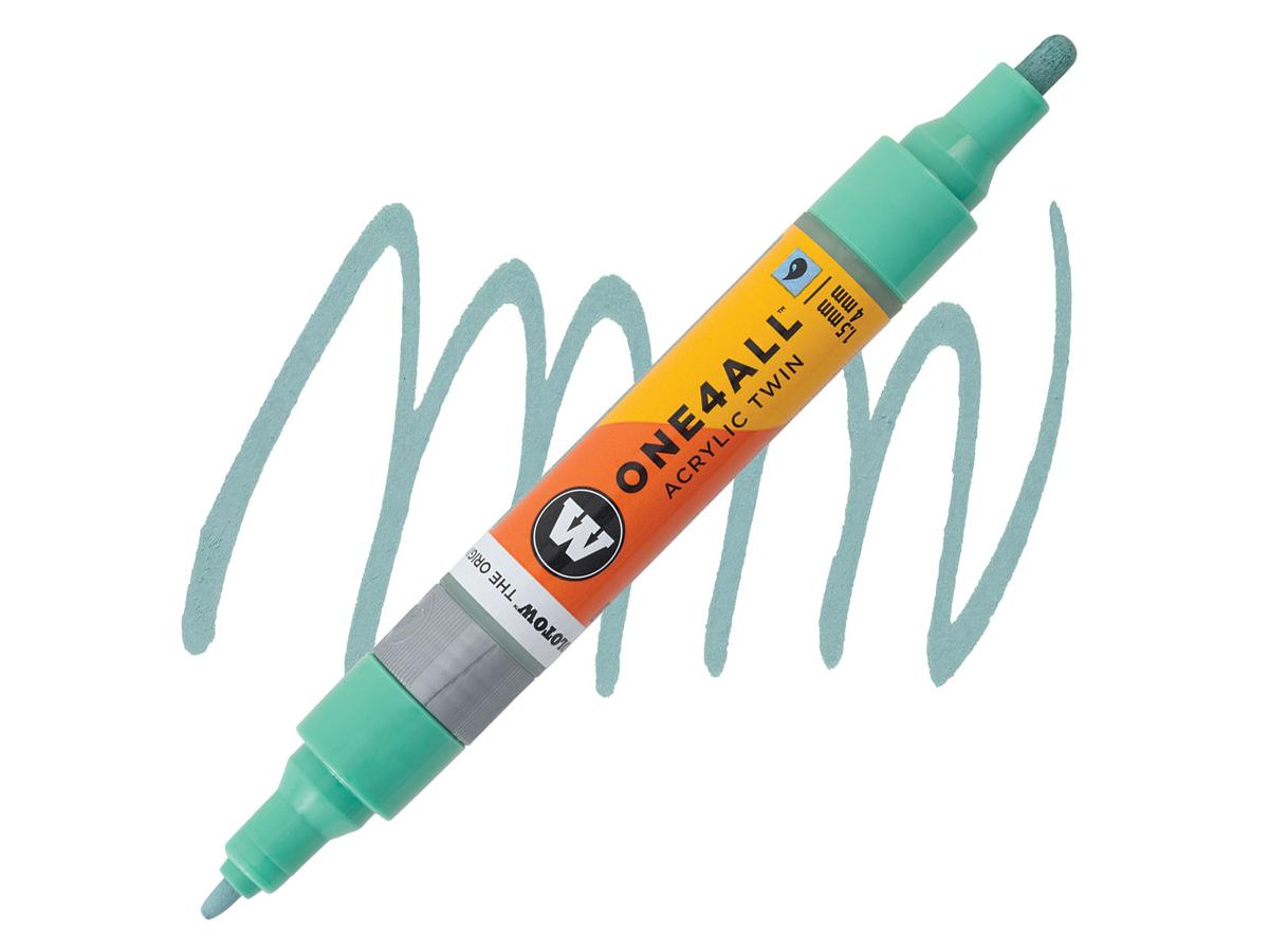 MOLOTOW ONE4ALL TWIN MARKER 020 1,5-4MM LAGO BLUE 1