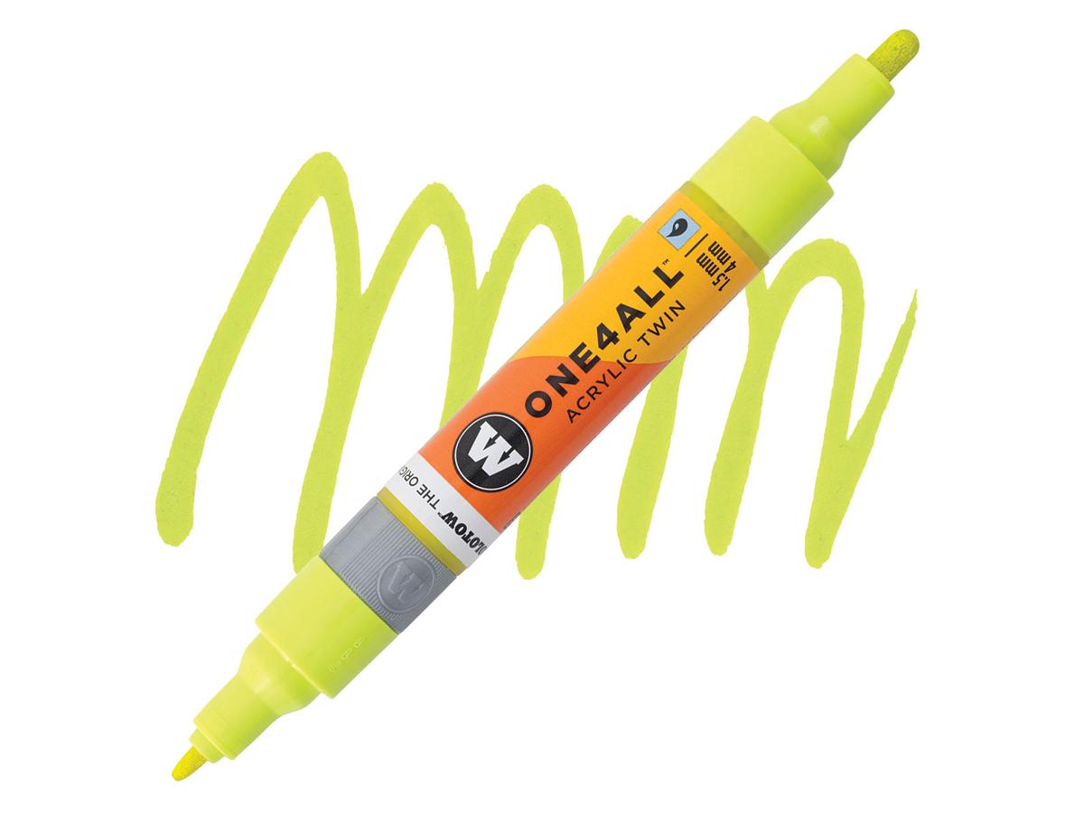 MOLOTOW ONE4ALL TWIN MARKER 236 1,5-4MM POISON GREEN 1
