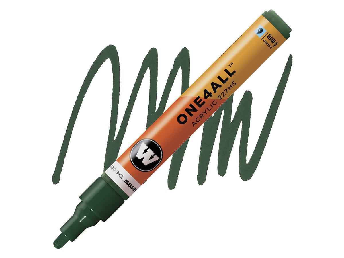 MOLOTOW ONE4ALL MARKER 227HS 145 4MM FUTURE GREEN 1