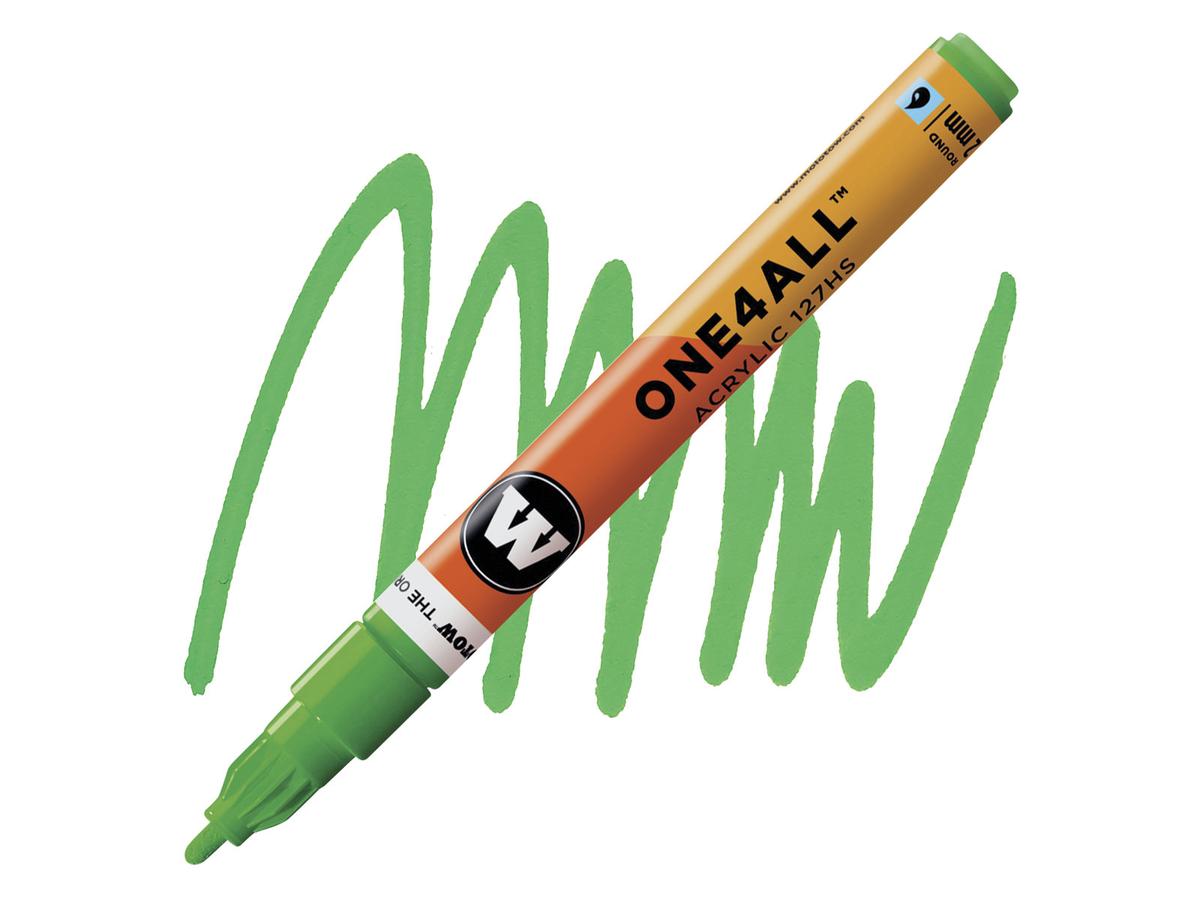 MOLOTOW ONE4ALL MARKER 127HS 222 2MM KACAO077 GREEN 1