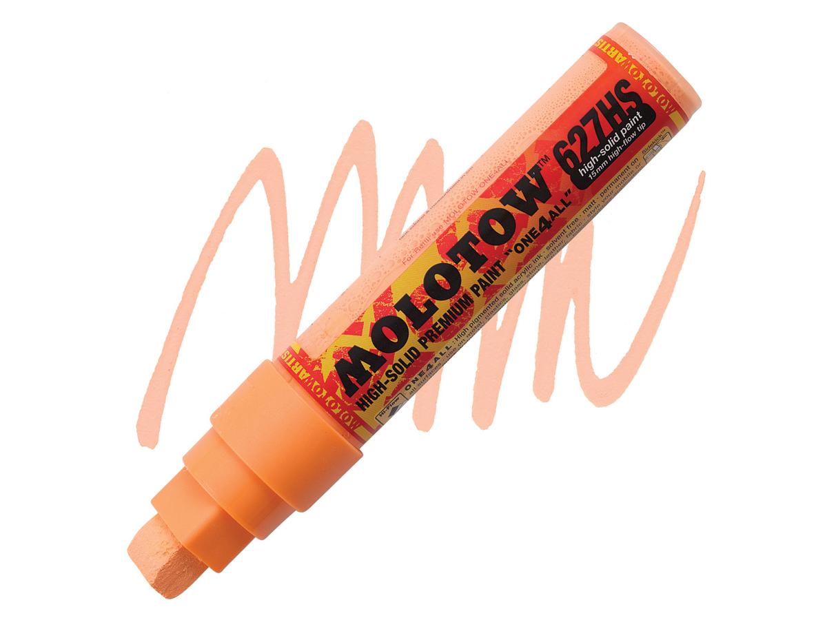 MOLOTOW ONE4ALL MARKER 627HS 15MM PEACH PASTEL 1
