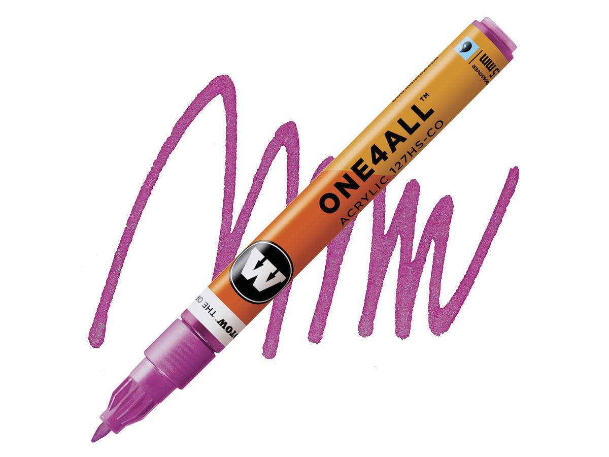 MOLOTOW ONE4ALL CROSSOVER 225 1,5MM 127HS-CO METALLIC PINK 1