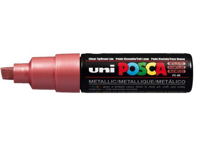 UNI-POSCA STIFT L PC8 METALLICROOD PC8RM 1