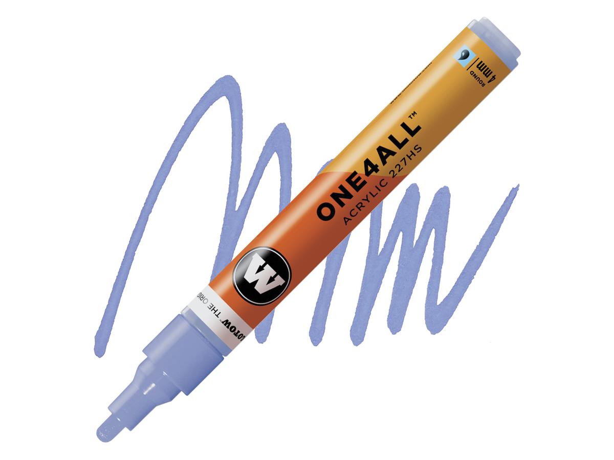 MOLOTOW ONE4ALL MARKER 227HS 209 4MM BLUE VIOLET PASTEL 1