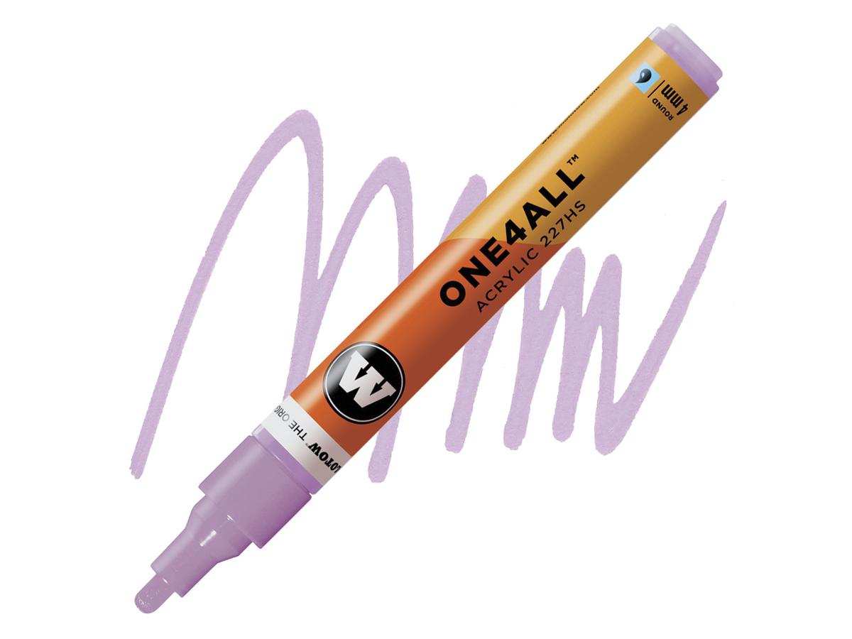 MOLOTOW ONE4ALL MARKER 227HS 201 4MM LILAC PASTEL 1