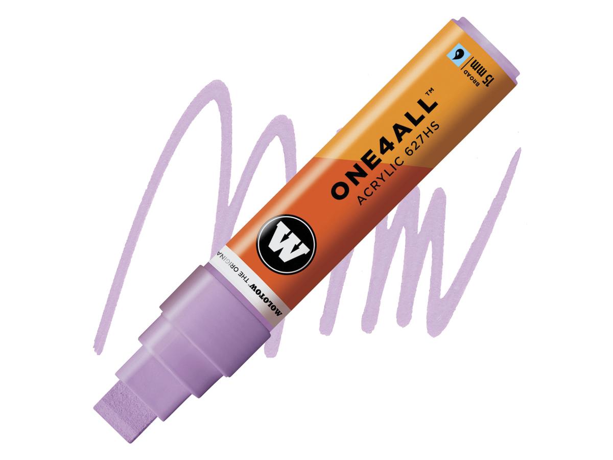 MOLOTOW ONE4ALL MARKER 627HS 15MM LILAC PASTEL 1