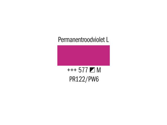 AMSTERDAM ACRYLIC MARKER 3-4MM ROND PERMANENT ROODVIOLET LT 1