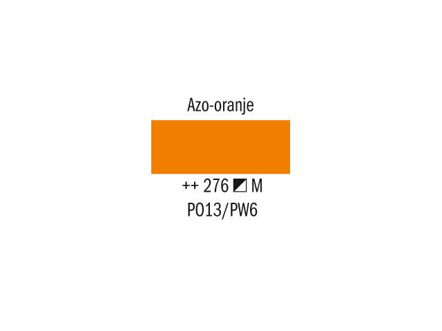 AMSTERDAM ACRYLIC MARKER 3-4MM ROND AZO-ORANJE 1