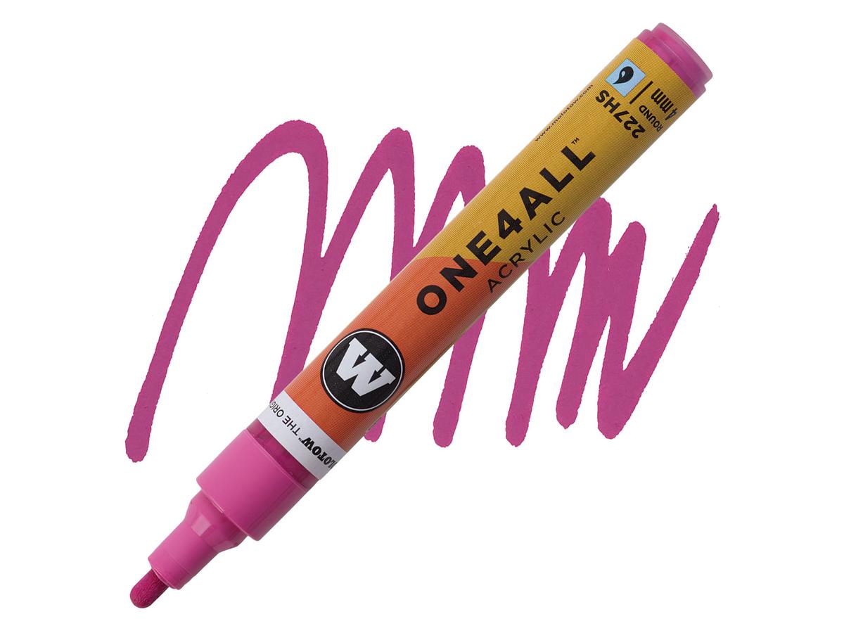 MOLOTOW ONE4ALL MARKER 227HS 232 4MM MAGENTA 1