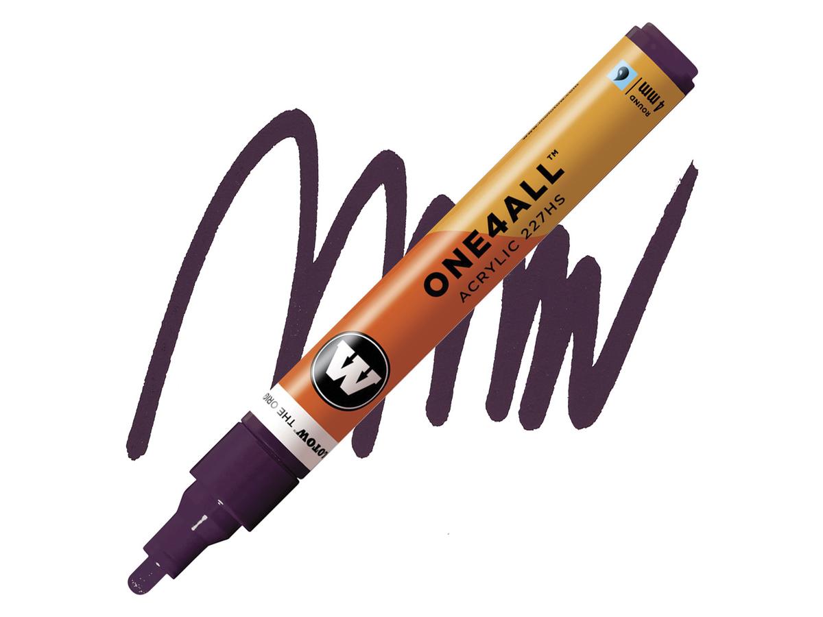 MOLOTOW ONE4ALL MARKER 227HS 233 4MM PURPLE VIOLET 1
