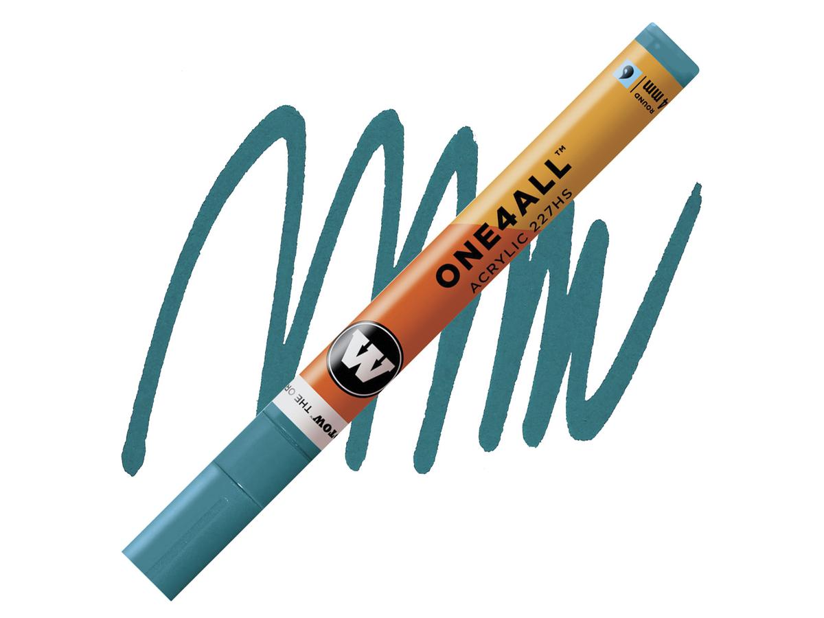 MOLOTOW ONE4ALL MARKER 227HS 235 4MM TURQUOISE 1