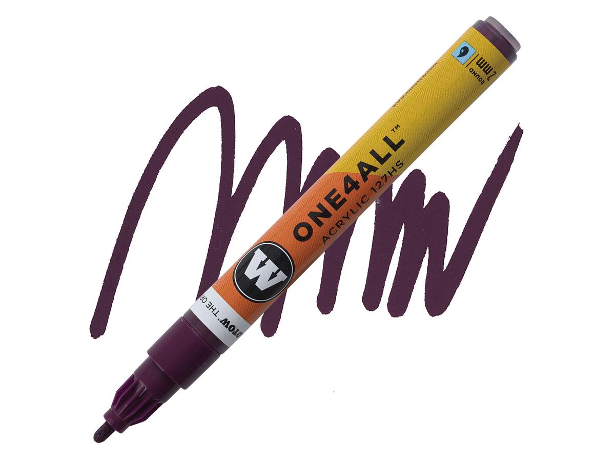 MOLOTOW ONE4ALL MARKER 127HS 233 2MM PURPLE VIOLET 1